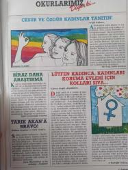 Kadınca Dergisi- Temmuz 1986- Burçin Orhon- Münir Özkul- Sevim Çağlayan- Mehmet Eroğlu- Yaz Şıklığı Sürüyor- Erkekler de Ev İşi Yapabilir- Yaşasın Aşk!- Biz Boşanmak İstiyoruz