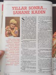 Kadınca Dergisi- Temmuz 1986- Burçin Orhon- Münir Özkul- Sevim Çağlayan- Mehmet Eroğlu- Yaz Şıklığı Sürüyor- Erkekler de Ev İşi Yapabilir- Yaşasın Aşk!- Biz Boşanmak İstiyoruz