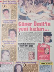 Milliyet Oscar Tv Dergisi - 10-16 Mayıs 1997 - Tekin Siper - Bulut Aras - Harika Avcı - Ece Pirim - Didem Uzel - Erdal Gökkaya - Gülben Ergen - Özcan Deniz -
