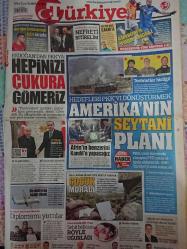 Türkiye Gazetesi,19 Şubat 2018,Cengiz Ünder,Ali Koç,Cüneyt Çakır,Galatasaray,Recep Tayyip Erdoğan,Devlet Bahçeli,Binali Yıldırım,Fatih Terim,Bursaspor,Volkan Demirel,Burak Yılmaz