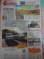 Türkiye Gazetesi,19 Şubat 2018,Cengiz Ünder,Ali Koç,Cüneyt Çakır,Galatasaray,Recep Tayyip Erdoğan,Devlet Bahçeli,Binali Yıldırım,Fatih Terim,Bursaspor,Volkan Demirel,Burak Yılmaz