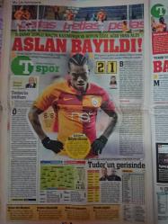 Türkiye Gazetesi,19 Şubat 2018,Cengiz Ünder,Ali Koç,Cüneyt Çakır,Galatasaray,Recep Tayyip Erdoğan,Devlet Bahçeli,Binali Yıldırım,Fatih Terim,Bursaspor,Volkan Demirel,Burak Yılmaz