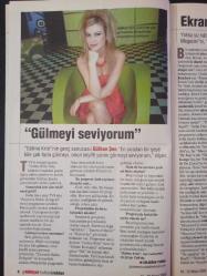 Milliyet Rehber Dergisi- 16-22 Nisan 2005- İpek Tenolcay- Zerrin Sümer- Gülhan Şen- Aziz Nesin- John Travolta- Nancy Sinatra- Aliye Berger- Ercan Arslan- Minder Bar- Sky Restoran