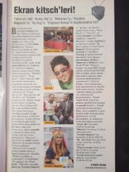 Milliyet Rehber Dergisi- 16-22 Nisan 2005- İpek Tenolcay- Zerrin Sümer- Gülhan Şen- Aziz Nesin- John Travolta- Nancy Sinatra- Aliye Berger- Ercan Arslan- Minder Bar- Sky Restoran