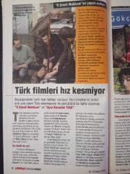 Milliyet Rehber Dergisi- 16-22 Nisan 2005- İpek Tenolcay- Zerrin Sümer- Gülhan Şen- Aziz Nesin- John Travolta- Nancy Sinatra- Aliye Berger- Ercan Arslan- Minder Bar- Sky Restoran