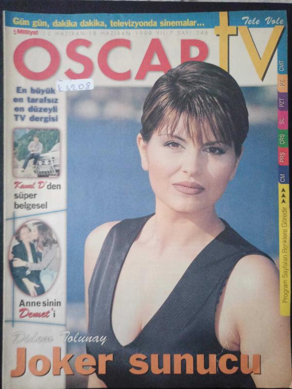 Oscar Tv Dergisi 12 Haziran 18 Haziran 1999 Didem Tolunay Erdal  