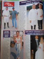 Alem Magazin Dergi 23 Haziran 1999 Adnan Polat,Ricky Martin,Sevim Sabancı,Zeynep Dereli,Nil Benturk,Cem Uzan,Zeynep Duvenci,Ali Gülçel8k,Sevgi Edin,Gülgün Sazak,Esin Demiroren,Ali Kibar,Varol Derelu,Muzaffer Akpınar,