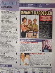 Tv'de Sinema Dergisi- 20 Mayıs 2000- Gol Kralı- Önemsiz Adam- Baş Belası- Son Kahraman- City Hall- Ay Işığında Saklıdır- Duygusal ve Komik- Dinamit Kardeşler- Hızlı ve Ölü- Macbeth