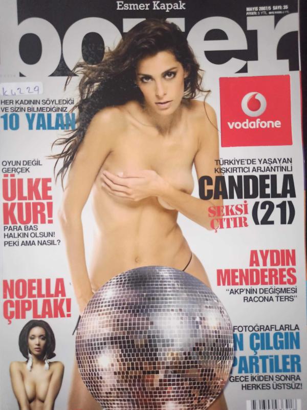 Boxer Dergisi Mayıs 2007 Seksi Çıtır 21 yaşında Candela  