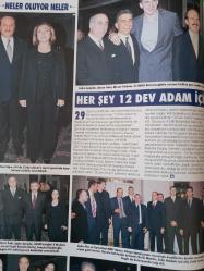 Alem Magazin Dergi 2 Ocak 2002 cem Boyner,Ali Koç,Rahmi Koç,Ender Mermerci,Şebnem Çapa,Derin Mermerci Cem Hakko,zizzet Çapa,Semra Tümay,Feryal Gulman