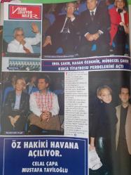 Alem Magazin Dergi 3 Kasım 1999 Hakan Arzu Dalokay,Siren Ertan,Ercan canmutlu,Selim Hamamcıoglu,İbrahim Altın,Alp Taşkent,Nazlı Gürkan,Metin Aşık,Rsoy Çeti ,Cefi Jamhi,Esin Maraşlıogly,Erkan ozerman,Ajda Pekkan,Erdal İnönü,