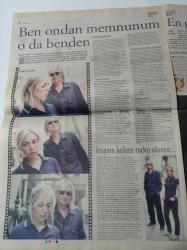 Cumhuriyet Babalar Günü Gazetesi - 19 Haziran 2009 - Babam Nejat Yavaşoğulları Fotoğrafı - Sevgilimi Eve Çağırıp Müzik Testi Yapmıştım - Erkekler Artık Eşlerinin Kremlerini Kullanmıyor - Hediyelerin En Güzeli