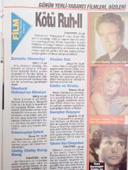 Sabah Tv Film Guide Dergisi - 12-18 Eylül 1992 - Cüneyt Arkın - Uğur Dündar - Tarık Akan - Levent Kırca - Kadir İnanır - Meral Konrat - İbrahim Tatlıses -