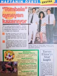 Sabah Tv Film Guide Dergisi - 4-10 Temmuz 1992 - Perihan Savaş - Yılmaz Zafer - Aylin Livaneli - Ajda Pekkan - Metin Akpınar - Zeki Alasya - Aysun Kocatepe -