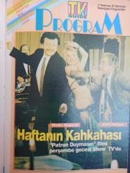 Sabah Tv Film Guide Dergisi - 4-10 Temmuz 1992 - Perihan Savaş - Yılmaz Zafer - Aylin Livaneli - Ajda Pekkan - Metin Akpınar - Zeki Alasya - Aysun Kocatepe -