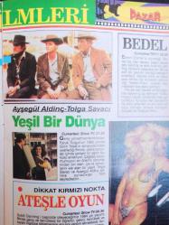 Sabah Tv Film Guide Dergisi - 4-10 Temmuz 1992 - Perihan Savaş - Yılmaz Zafer - Aylin Livaneli - Ajda Pekkan - Metin Akpınar - Zeki Alasya - Aysun Kocatepe -