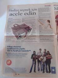 Cumhuriyet Yılbaşı Gazetesi - 26 Aralık 2009 - Son James Bond Kızı Takvimde - Akşamdan Kalmalara Ayılma Rehberi - İnadına Eğlence - Işıklandırma Hayal Gücüdür - İstinye Park - Akmerkez
