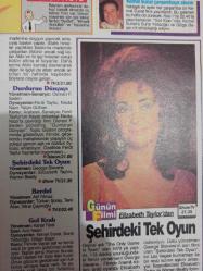 Sabah Tv Film Guide Dergisi - 8-14 Haziran 1992 - Şener Şen - Adile Naşit - Zeki Alasya - Metin Akpınar - Ferdi Tayfur - Madonna - Yıldız Kenter -