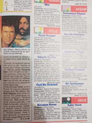 Sabah Tv Film Guide Dergisi - 1-7 Haziran 1992 - Bülent Ersoy - Hülya Koçyiğit - Kemal Sunal - İbrahim Tatlıses - Fatma Girik - Ahu Tuğba - Hülya Avşar -