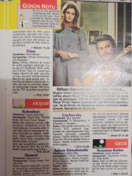 Sabah Tv Film Guide Dergisi - 11-17 Mayıs 1992 - Türkan Şoray - Orhan Gencebay - Oya Aydoğan - Ferdi Tayfur - Tarık Akan - Zeki Alasya - Metin Akpınar -