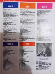 Hürriyet Teleskop Dergisi - 4 Ocak-10 Ocak 1992 - Halit Kıvanç - Türkan Şoray - Mücap Ofluoğlu - Süleyman Demirel - Robert Mitchum - Richard Grieco -