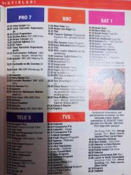 Hürriyet Teleskop Dergisi - 4 Ocak-10 Ocak 1992 - Halit Kıvanç - Türkan Şoray - Mücap Ofluoğlu - Süleyman Demirel - Robert Mitchum - Richard Grieco -