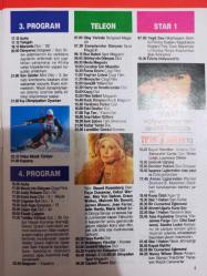 Hürriyet Teleskop Dergisi - 8-14 Şubat 1992 - Ingrid Bergman - Toshiro Mifune - Ahu Tuğba - Volkan Severcan - Pelin Kömükçü - Tarık Tarcan -