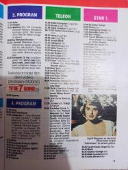 Hürriyet Teleskop Dergisi - 8-14 Şubat 1992 - Ingrid Bergman - Toshiro Mifune - Ahu Tuğba - Volkan Severcan - Pelin Kömükçü - Tarık Tarcan -