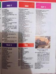 Hürriyet Teleskop Dergisi - 8-14 Şubat 1992 - Ingrid Bergman - Toshiro Mifune - Ahu Tuğba - Volkan Severcan - Pelin Kömükçü - Tarık Tarcan -