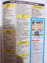 Sabah Ekran Dergisi - 30 Mart - 5 Nisan  - Major Dundee - Üç Adam ve Bir Bebek - Cinayet Dosyası - Anadolu'nun Kadın Erenleri - Kaktüs Çiçeği -