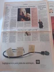 Cumhuriyet Sağlık Gazetesi - 27 Aralık 2005 - Modern Çağın Hastalığı - Nükloplasti Revü Kızlarına Uygulanırdı- - Bebekle İletişim Kurmanın Yillari- Tüp Bebek Uzmanları İstanbul'a Geliyor