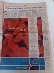 Cumhuriyet Sağlık Gazetesi - 27 Aralık 2005 - Modern Çağın Hastalığı - Nükloplasti Revü Kızlarına Uygulanırdı- - Bebekle İletişim Kurmanın Yillari- Tüp Bebek Uzmanları İstanbul'a Geliyor