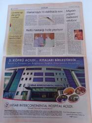 Cumhuriyet Sağlık Gazetesi - 27 Aralık 2005 - Modern Çağın Hastalığı - Nükloplasti Revü Kızlarına Uygulanırdı- - Bebekle İletişim Kurmanın Yillari- Tüp Bebek Uzmanları İstanbul'a Geliyor