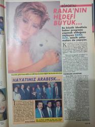 Oscar Tv Dergisi- 25-31 Aralık 1993 - Elif Ilgaz - Ebru Cündübeyoğlu - Sibel Tüzün - Jülide Ateş - Zuhal Olcay - Esin Moralıoğlu - Rana Elik - Orhan Gencabay - Emrah -