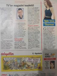 Oscar Tv Dergisi- 27 Aralık 1997-2 Ocak 1998 - Oya Başar - Levent Kırca - Ayşegül Aldinç - Tuğba Özay - Merve İldeniz - Ebru Şallı - Gizem Özdilli - Özlem Savaş -