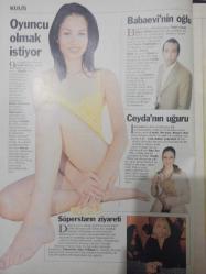 Oscar Tv Dergisi- 20-26 Aralık 1997 - Halil Ergün - Selen Yıldız - Ceyda Düvenci - Güzide Duran - Yeşim Tan - Adnan Şenses - Cüneyt Arkın - Seren Fosforoğlu -