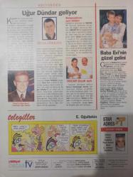 Oscar Tv Dergisi- 18-24 Ekim 1997 -  Evrim Solmaz - Şebnem Arda - Serap Sağlar - Bülent Ersoy - Uğur Dündar - Erdal Gökkaya - Melih Aşık -