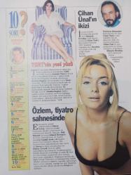 Oscar Tv Dergisi- 13-19 Aralık 1997 - Erdal Özyağcılar - Ece Erken - Hande Ataizi - Özlem Savaş - Nurseli İdiz - Okan Bayülgen - Ayşenur Yazıcı - Yeşim Kopan -