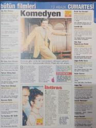 Oscar Tv Dergisi- 13-19 Aralık 1997 - Erdal Özyağcılar - Ece Erken - Hande Ataizi - Özlem Savaş - Nurseli İdiz - Okan Bayülgen - Ayşenur Yazıcı - Yeşim Kopan -