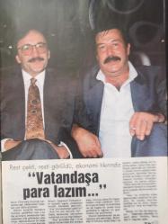 Tv'de Yedigün Gong Dergisi - 8 Eylül 1991 - Aykut Oray - Cem Özer - Levent Kırca - Ahmet Uğurlu - Selin Dilmen - Ayşen Gruda - Tamer Durukan - Samim Değer -