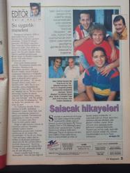 Tv Magazin Dergisi- 3-9 Ekim 1998 - Mehmet Ali Erbil - Yasemin Koşal - Tolga Çevik - Dansöz Asena - Mahsun Kırmızıgül - Alişan - Haluk Bilginer -