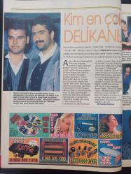 Tv Magazin Dergisi- 3-9 Ekim 1998 - Mehmet Ali Erbil - Yasemin Koşal - Tolga Çevik - Dansöz Asena - Mahsun Kırmızıgül - Alişan - Haluk Bilginer -