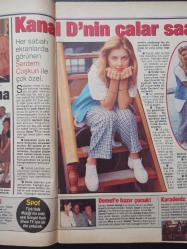 Oscar Tv Dergisi- 3-9 Ağustos 1996 - Ebru Cündübeyoğlu - Melih Gümüşbıçak - Mine Çayıroğlu - Volkan Severcan - Serdem Coşkun - Türkan Şoray -