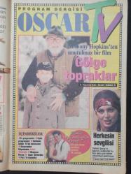Oscar Tv Dergisi- 3-9 Ağustos 1996 - Ebru Cündübeyoğlu - Melih Gümüşbıçak - Mine Çayıroğlu - Volkan Severcan - Serdem Coşkun - Türkan Şoray -