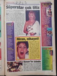 Oscar Tv Dergisi- 3-9 Ağustos 1996 - Ebru Cündübeyoğlu - Melih Gümüşbıçak - Mine Çayıroğlu - Volkan Severcan - Serdem Coşkun - Türkan Şoray -