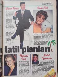 Oscar Tv Dergisi- 24 Haziran - 1 Temmuz 1995 - Nurseli İdiz - Meltem Cumbul - Yaprak Özdemiroğlu - Mehmet Ali Erbil - Erdal Özyağcılar - İpek Tuzcuoğlu -