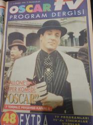 Oscar Tv Dergisi- 2-8 Temmuz - Atilla Özocak - Can Dündar - Haldun Boysan - Ahmet Uğurlu - Sylvester Stallone - Şeyda Açıkkol - Kadir Tapucu -