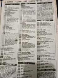 Oscar Tv Dergisi- 26 Haziran - 2 Temmuz - Mine Çayıroğlu - Tansu Çiller - Erol Köse - Mustafa Yolaşan - Selin Aktan - Ebru Cündübeyoğlu - Semra Türel -