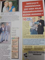 Tele Şamdan Dergisi - 19 Eylül 1998 - Sibel Can - Sergen Yalçın - İbrahim Erkal - Mahsun Kırmızıgül - Didem Taslan - Seray Sever - Ebru Gündeş - Özlem Yıldız -