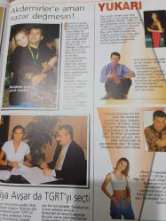 Tele Şamdan Dergisi - 19 Eylül 1998 - Sibel Can - Sergen Yalçın - İbrahim Erkal - Mahsun Kırmızıgül - Didem Taslan - Seray Sever - Ebru Gündeş - Özlem Yıldız -